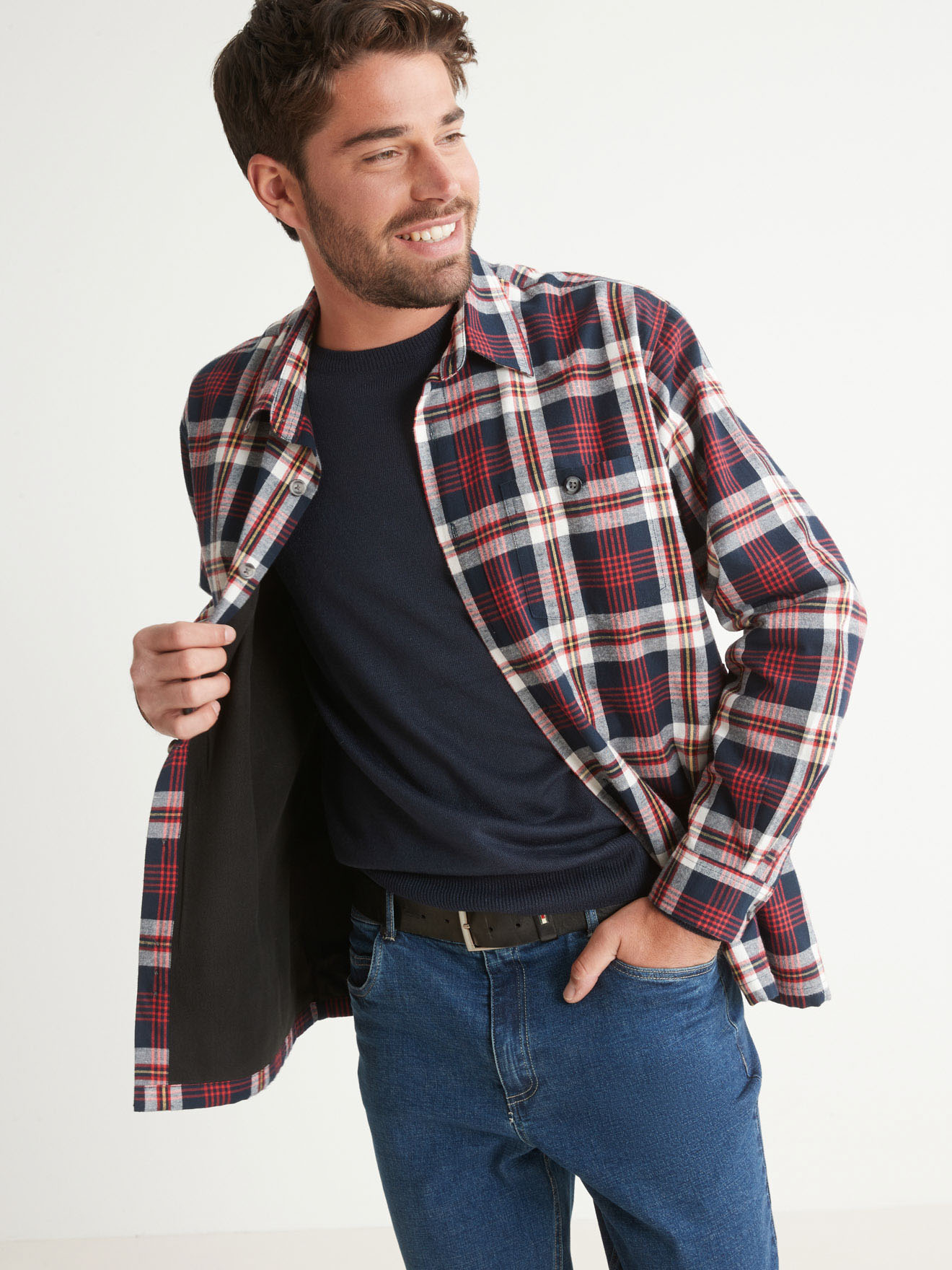 Chemise en flanelle