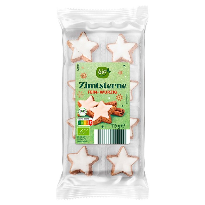 GUT BIO Bio-Gebäck 115 g, Zimtstern