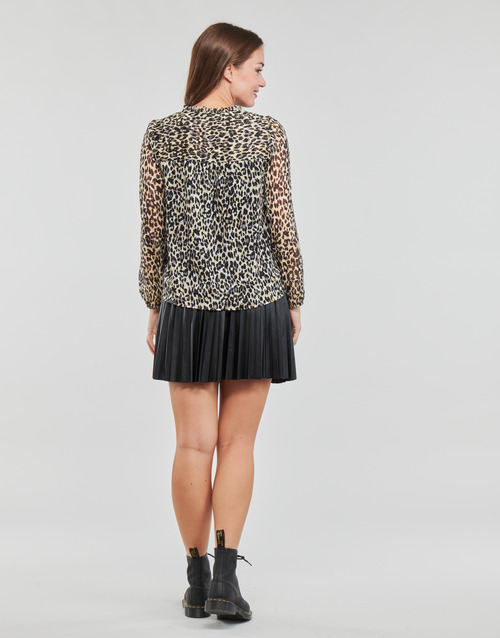 Only - ONLDITSY L/S BLOUSE WVN NOOS - Leopard