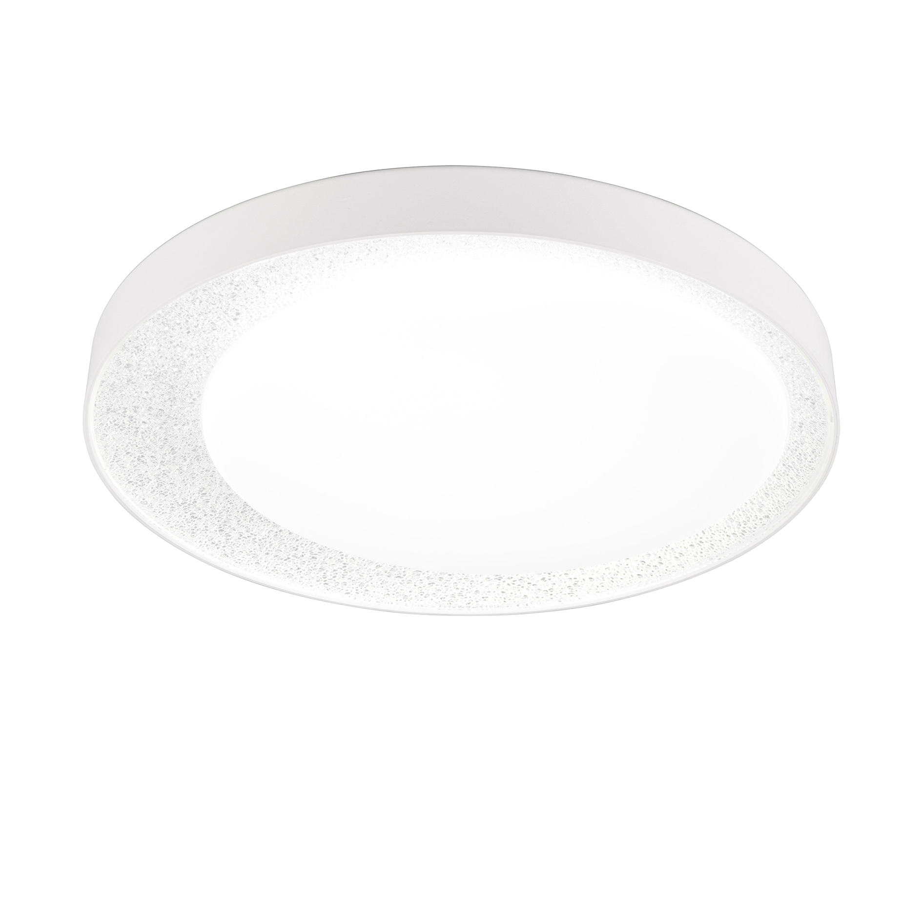 LED-Deckenleuchte - weiß - mit Fernbedienung