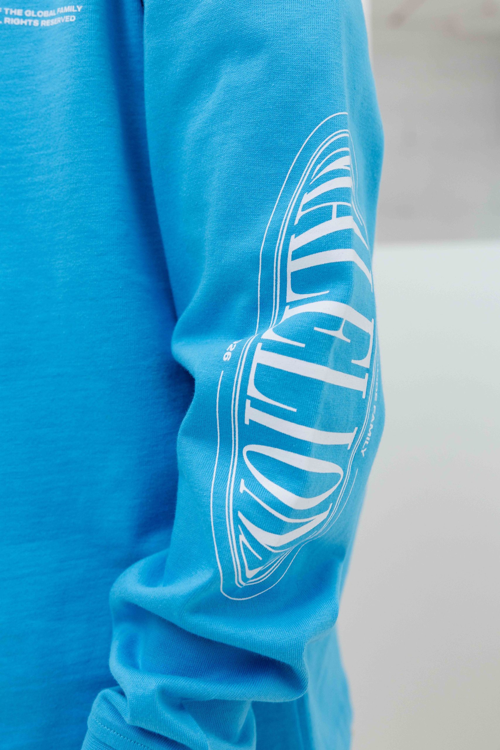 Malelions Relaxed Lifestyle Longsleeve T-Shirt Kids Blauw
