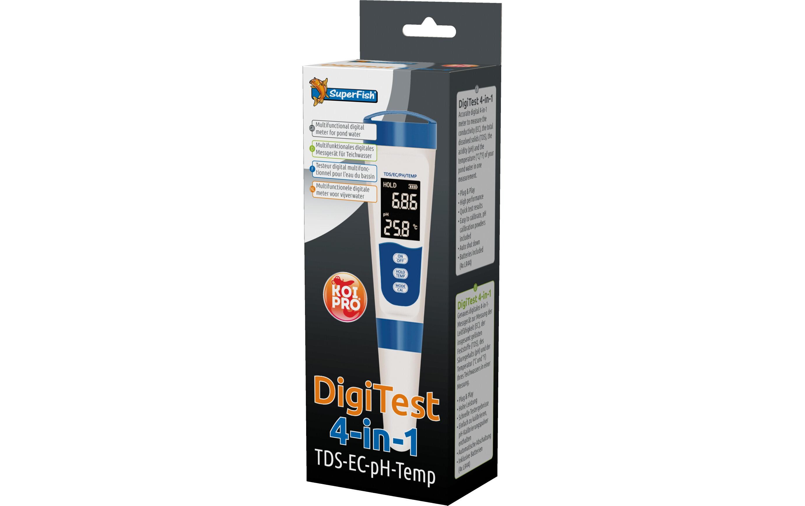 Koi Pro Digi TestWassertest für Koi-Becken