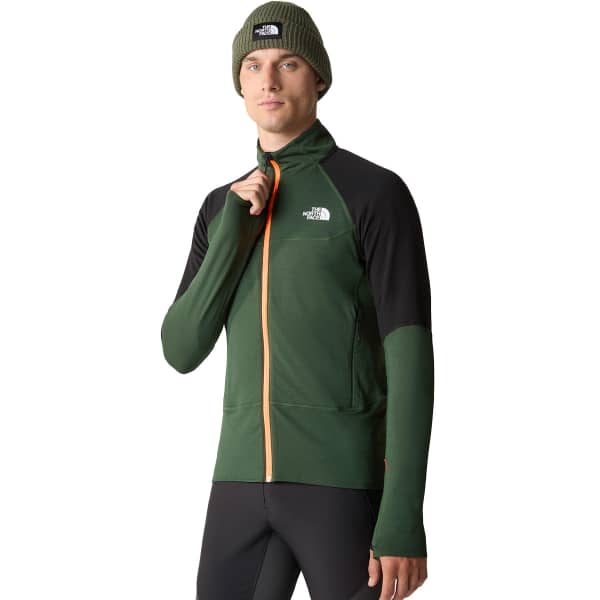 Veste polaire randonnée THE NORTH FACE M BOLT POLARTEC JKT PINE NEEDLE/TNF BLACK