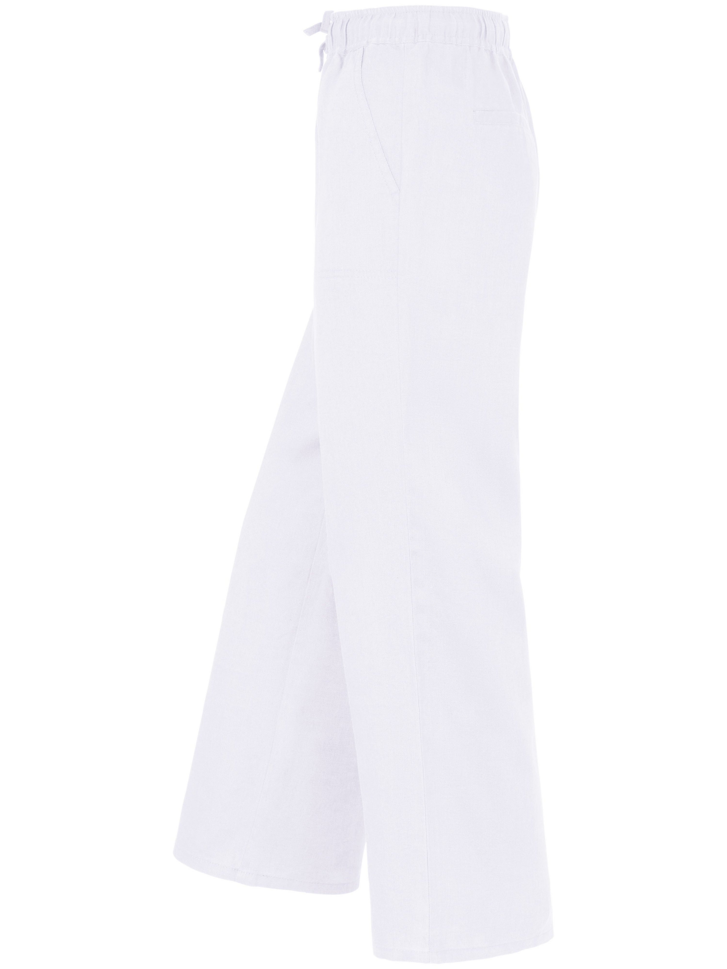 7/8-Schlupf-Hose aus 100% Leinen