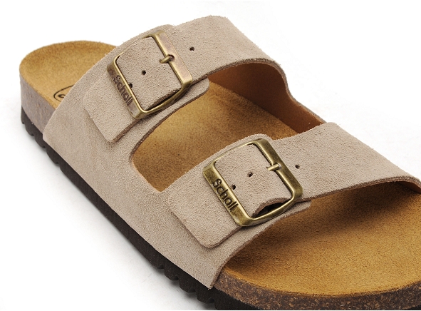 Scholl mules et sabots homme julien 30074 beige