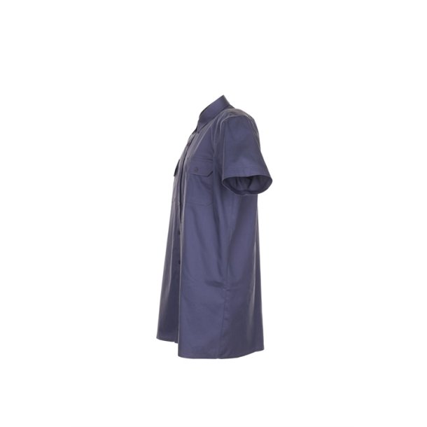 0405 Twill skjorte kortærmet grå