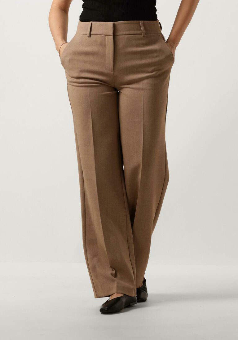 SELECTED FEMME camel selected femme pantalon slfrita mw wide pant camel mlg n