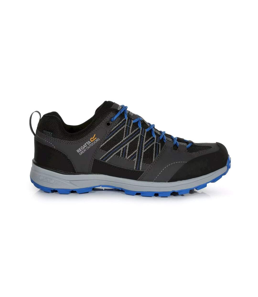 Regatta - Chaussures de randonnée SAMARIS - Homme (Gris foncé / Bleu) - UTRG3276