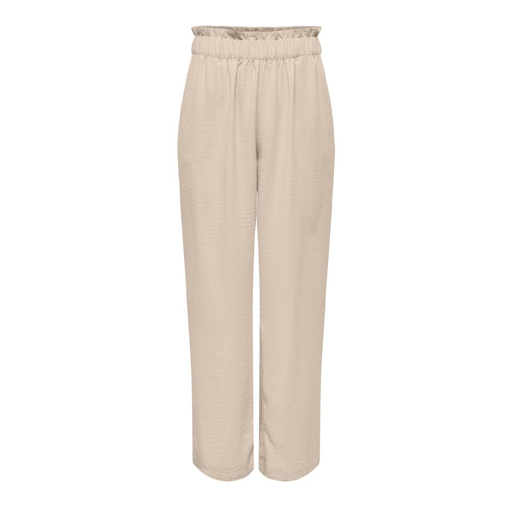 JDY Pantalon Beige Femme JDY Wide