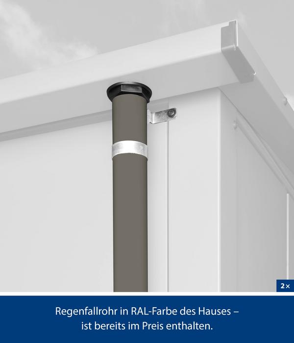 Hörmann Berry-Gerätehaus Classic-S Typ 1,