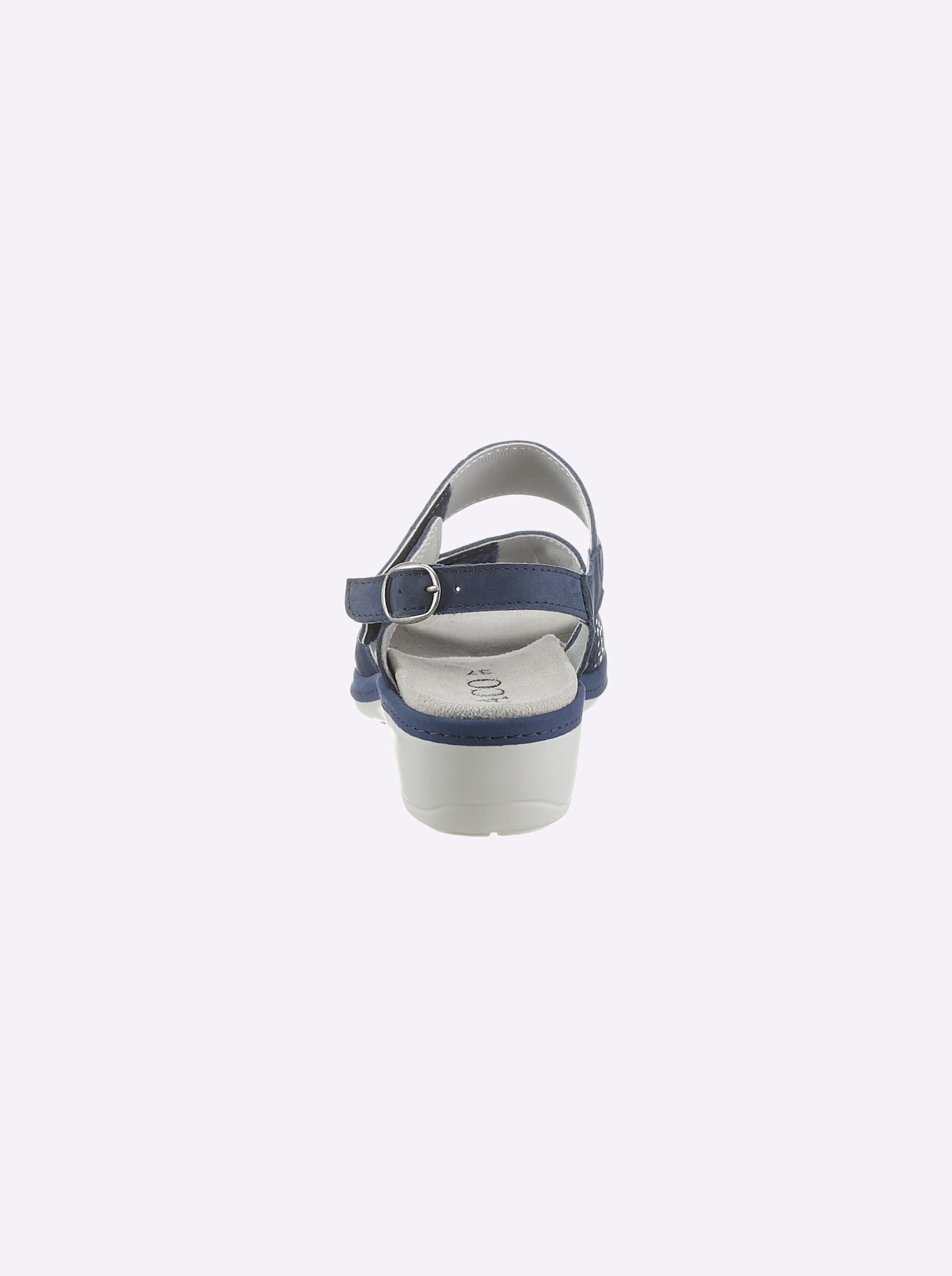 airsoft comfort+ Pantolette in jeansblau