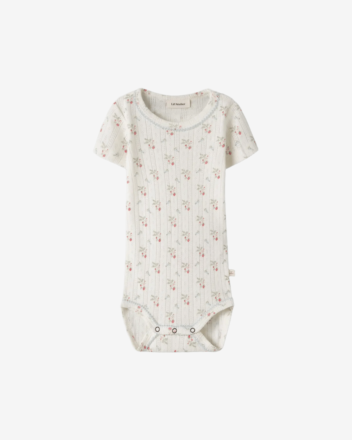 Body Kortermet – Pointelle, Øko TENCEL | NBFRACHELLO SLIM BODY LIL