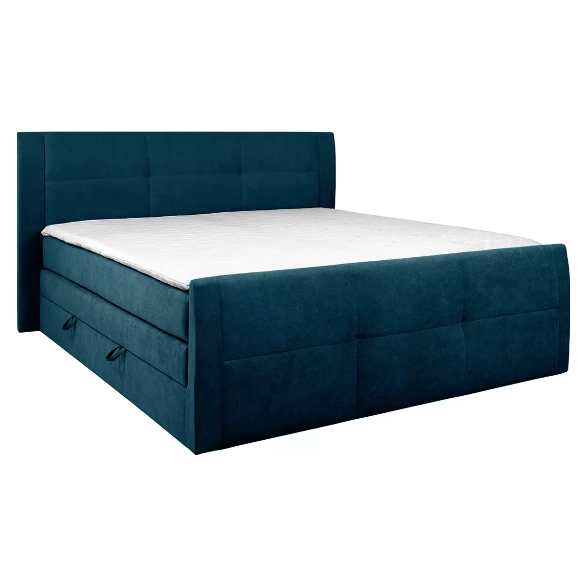 Boxspringbett Langenthal 160 x 200 Petrol