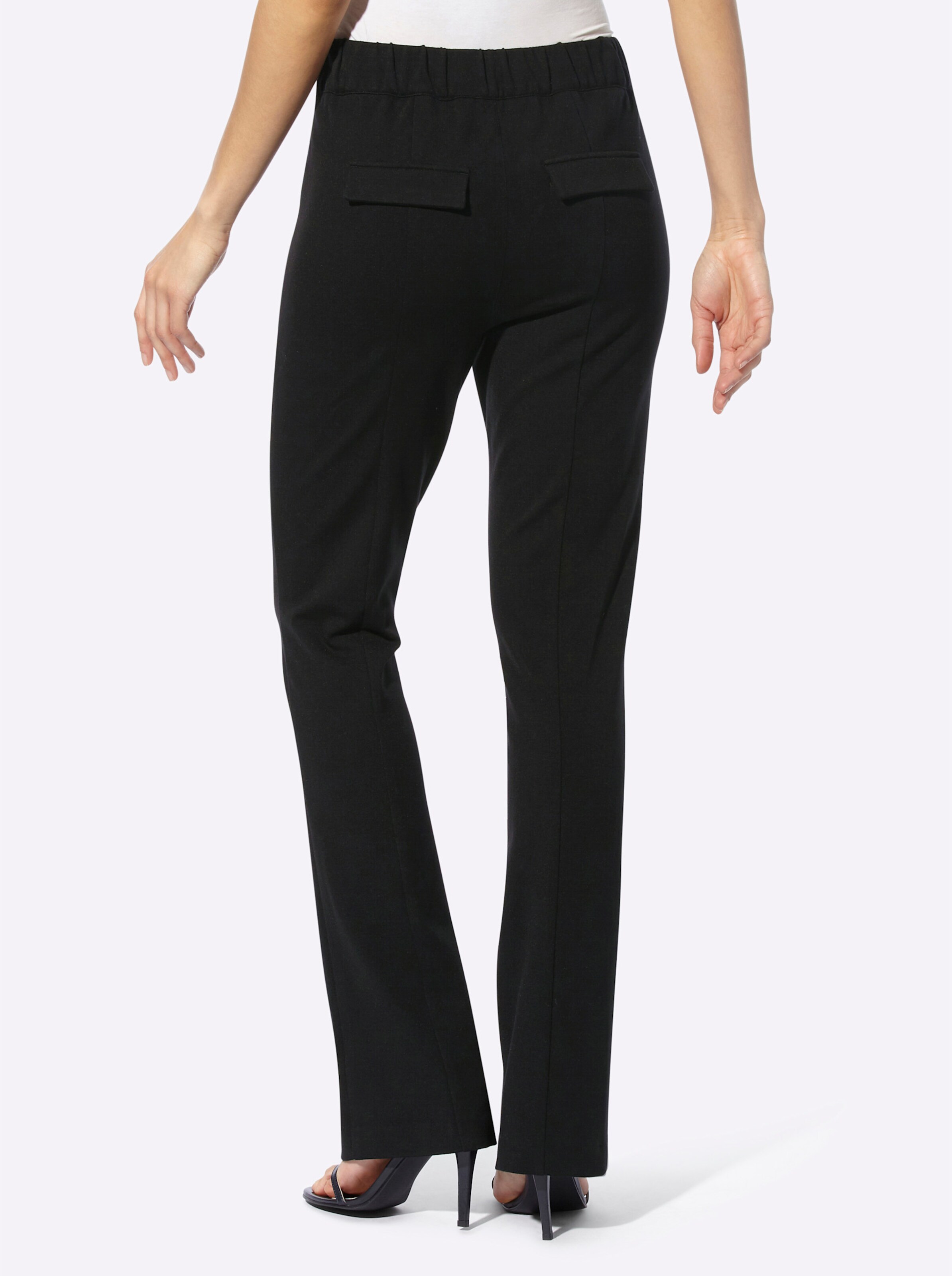 heine Jersey-Hose in schwarz