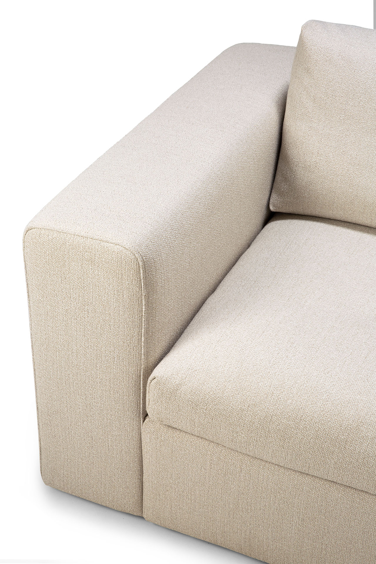 Mellow sofa - leuning rechts - off white