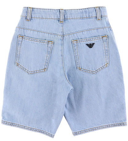Emporio Armani Shorts - Denim - Blau