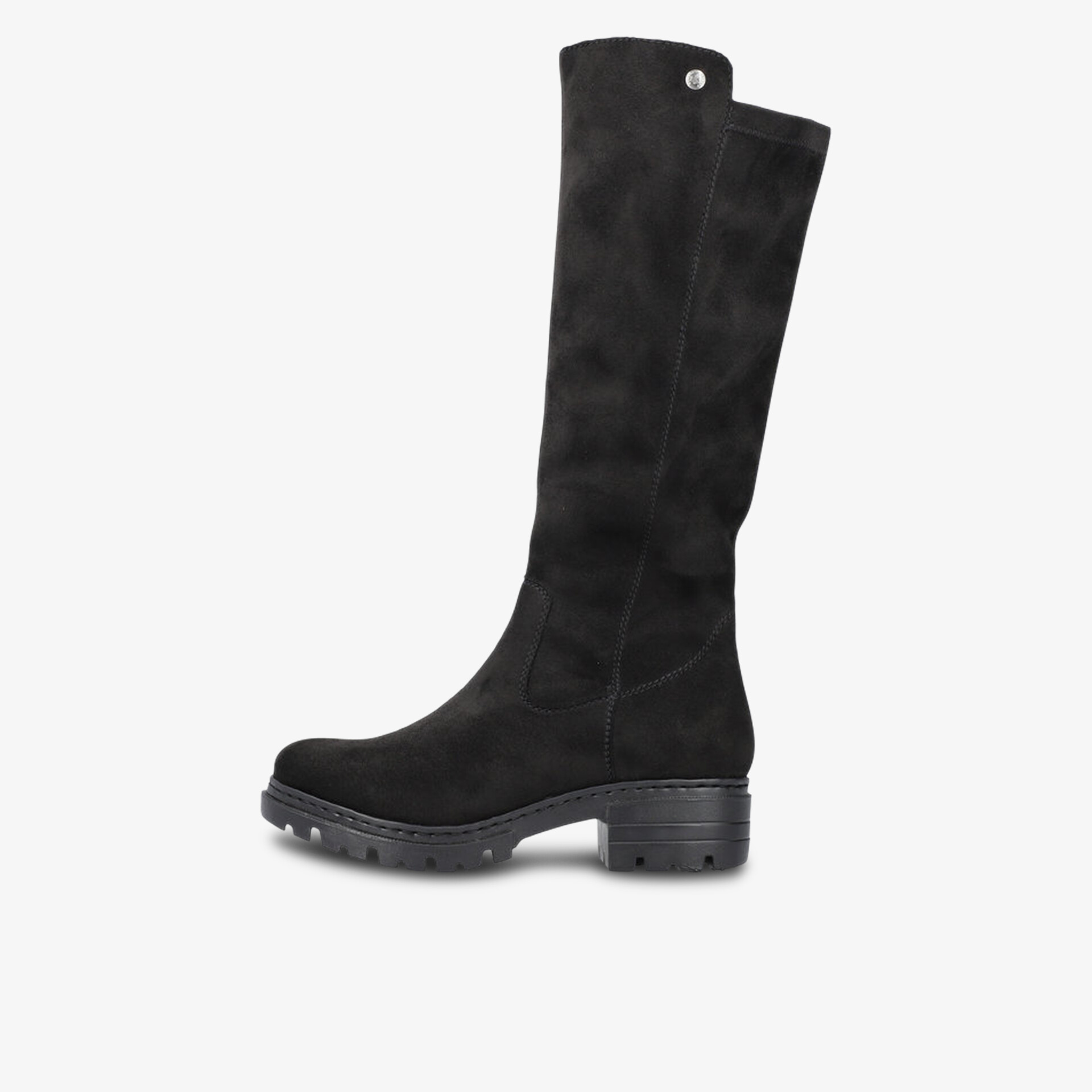 rieker Damen klassische Stiefel schwarz