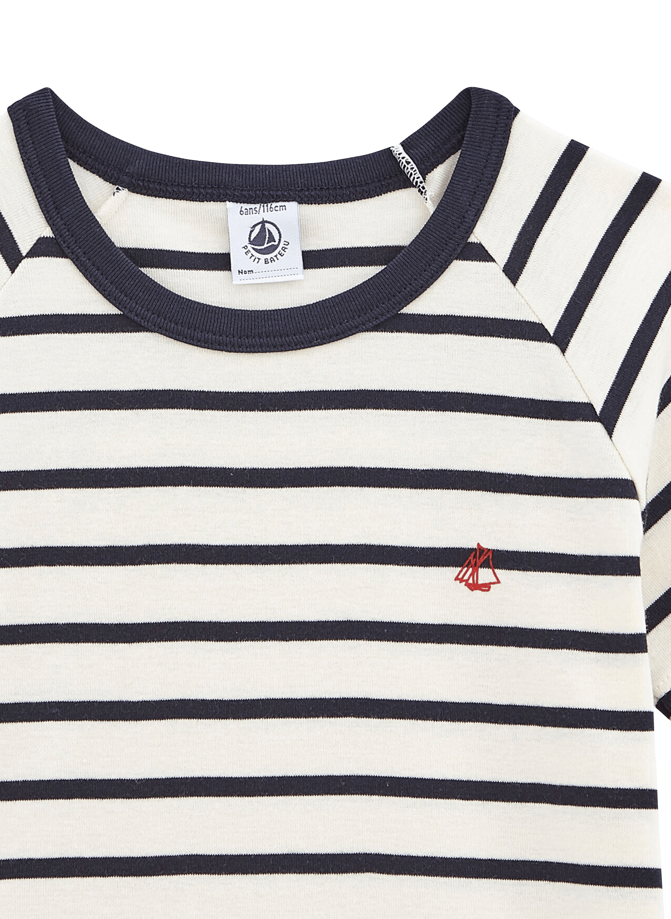 Pyjama short en coton bio | Blanc