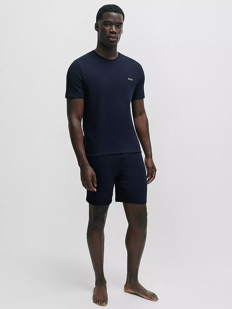 BOSS Loungewear T-Shirt dunkelblau