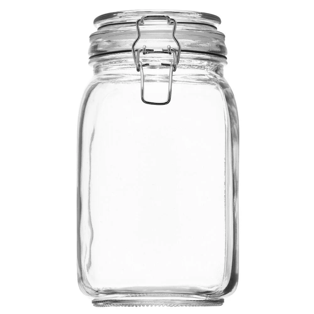 Bocal alimentaire transparent 1,5 L