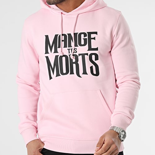 Sweat Capuche MTM Rose Noir