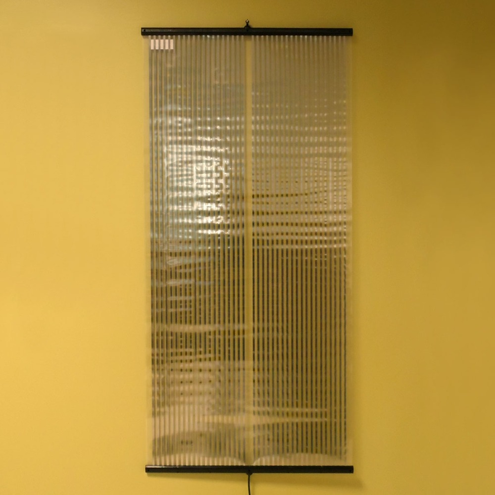 Chauffage poster rayonnant 500w - transparent