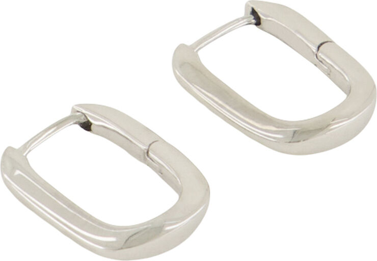 My Jewellery Earrings oval small Silver