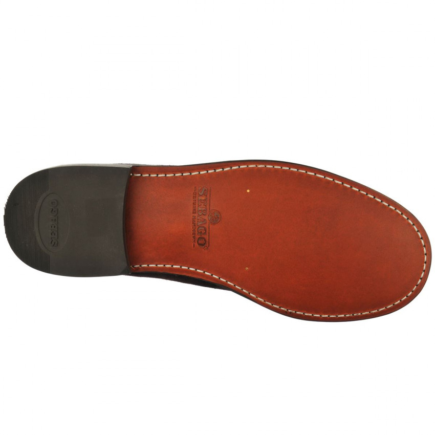 CLASSIC DAN SUEDE DK BROWN MOCASSIN-Mocassin pour homme en suede