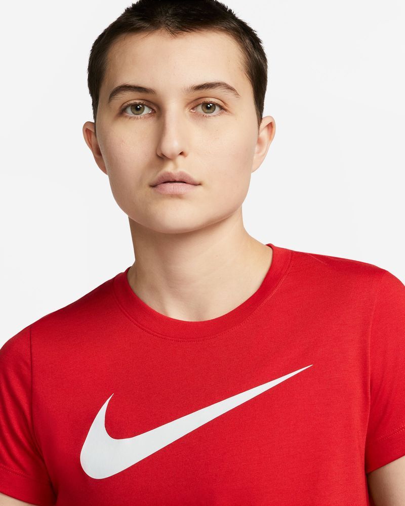 T-shirt Nike Team Club 20 Rouge pour femme