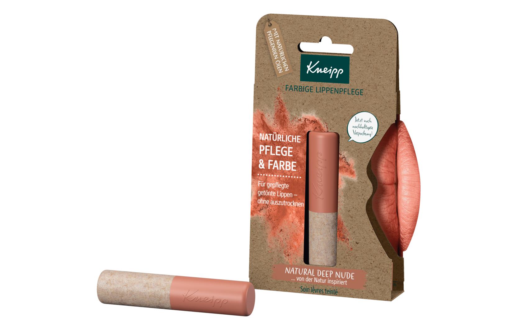 Lippenpflege Natural Dark Nude 3.5 gNatürliche Lippenbalsam für ein angenehmes Gefühl