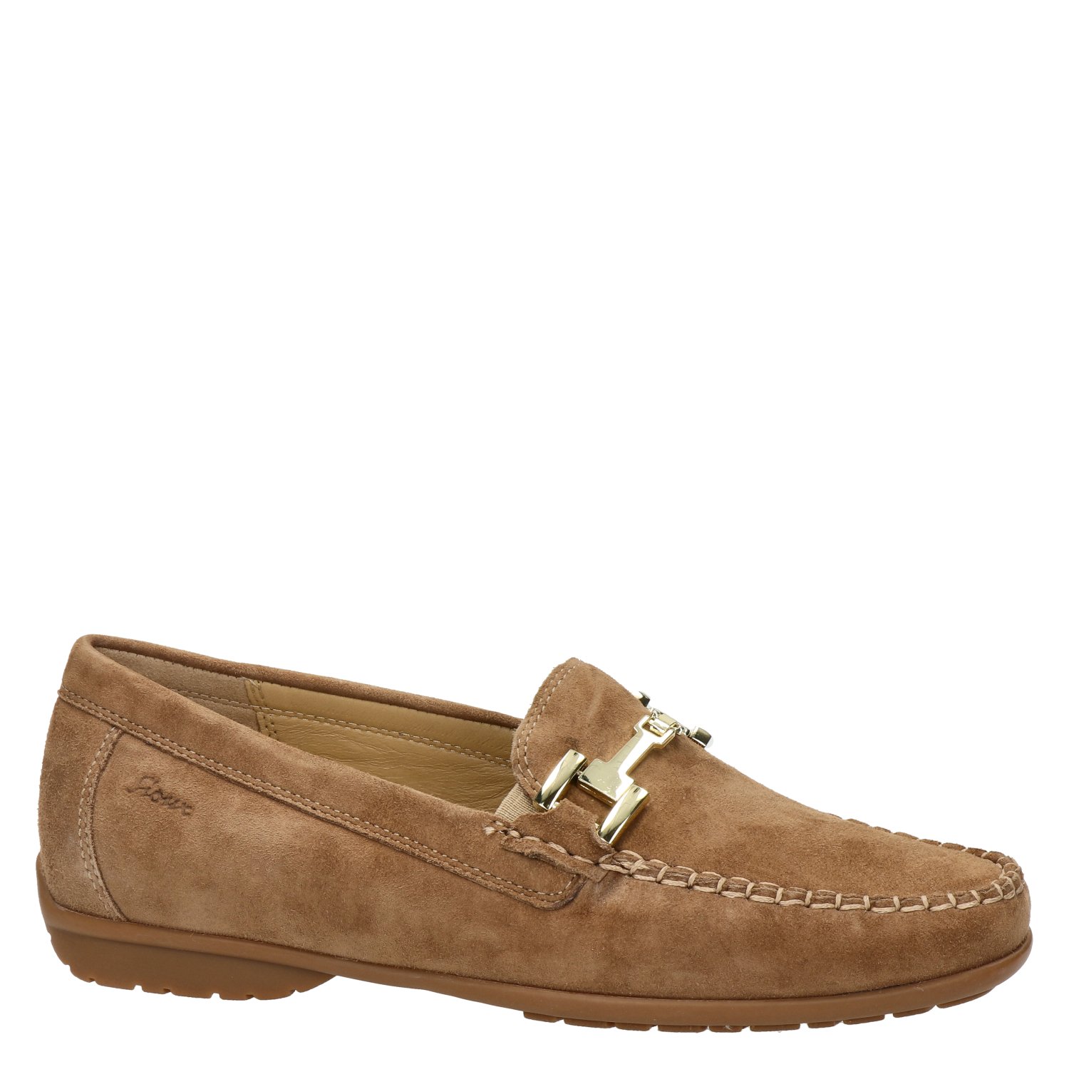 Cortizia Velour dames loafer Sioux Bruin