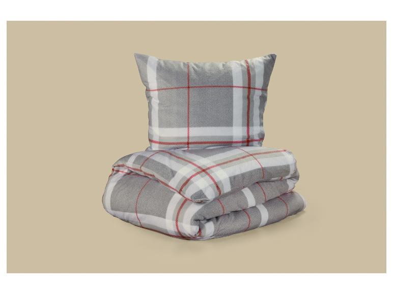 Fleece dekbedovertrek 140 x 200 cm