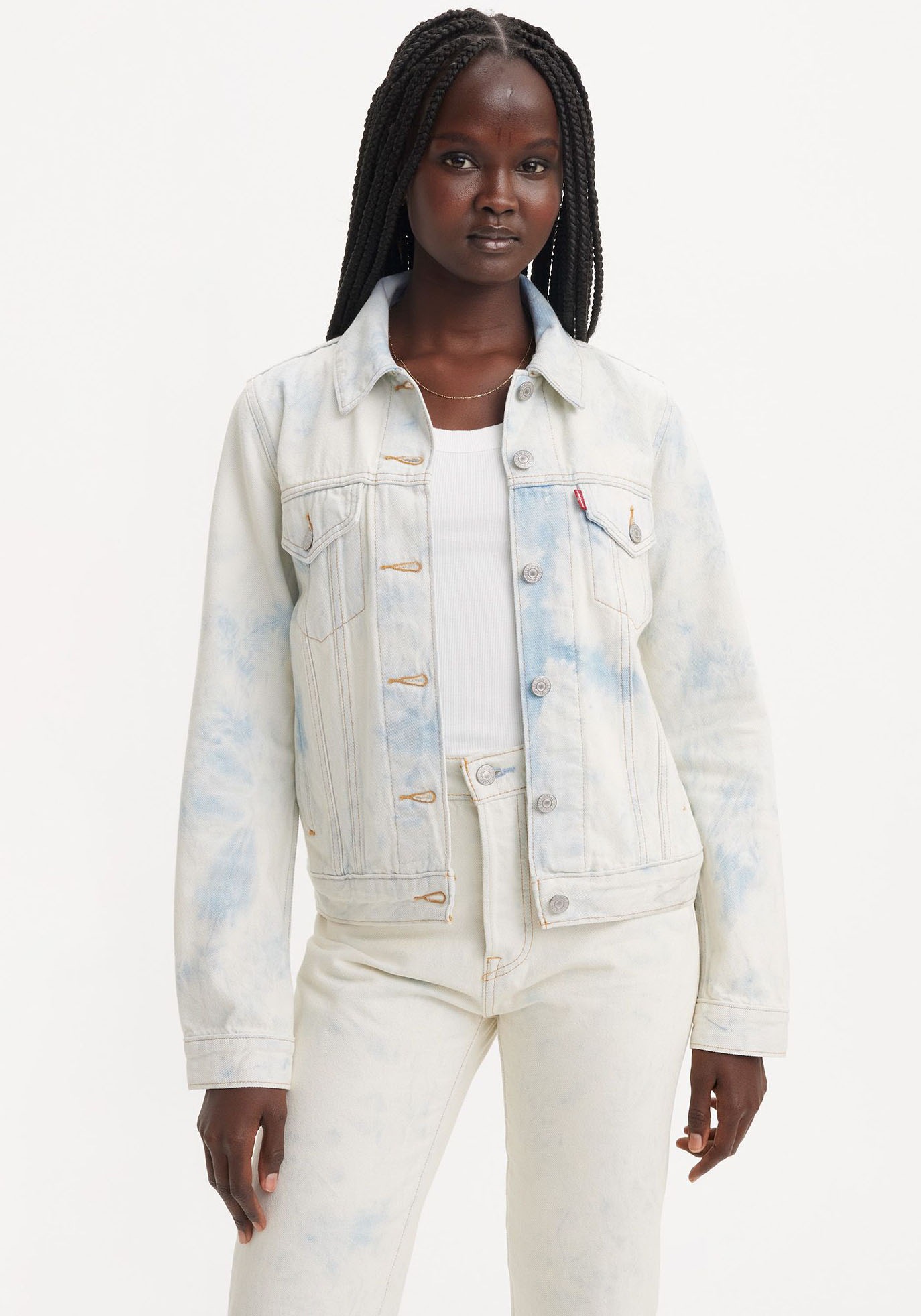 Levi's® Jeansjacke »ORIGINAL TRUCKER« in Batik-Optik
