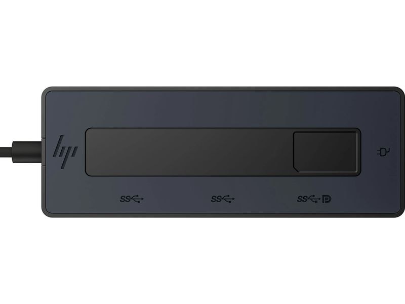 HP Universal USB-C Multiport-Hub Kompakter USB-Hub mit 4 vielseitigen USB-C Anschlüssen