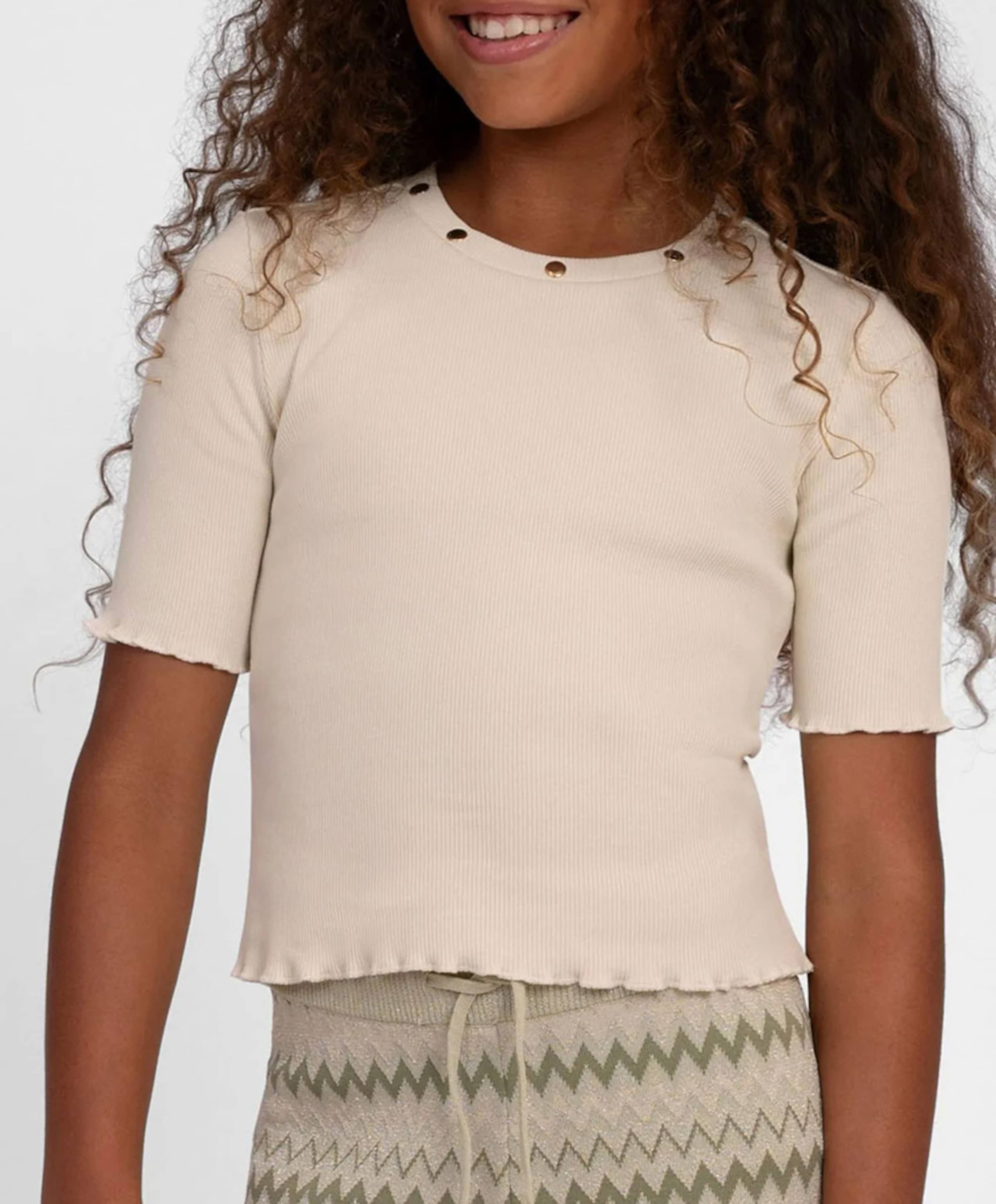 NIK & NIK Meisjes T-shirt beige