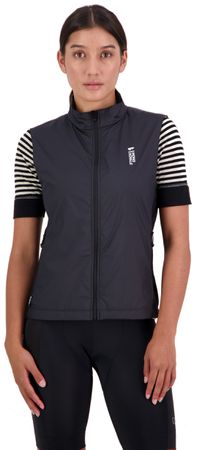 REDWOOD WIND Damen-Merino-Windweste  black  XS