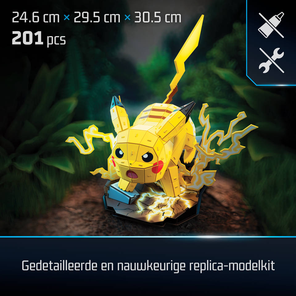 Pokemon Pikachu 4D bouwpuzzel modelbouwset