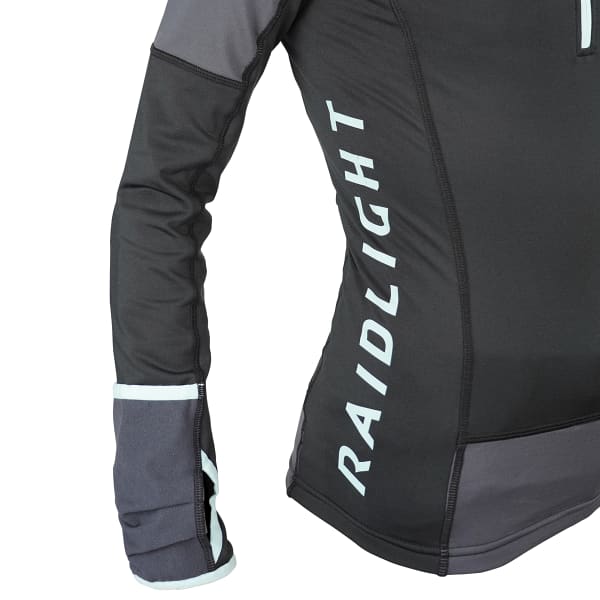 T-shirt trail RAIDLIGHT WINTERTRAIL TOP W BLACK DARK GREY