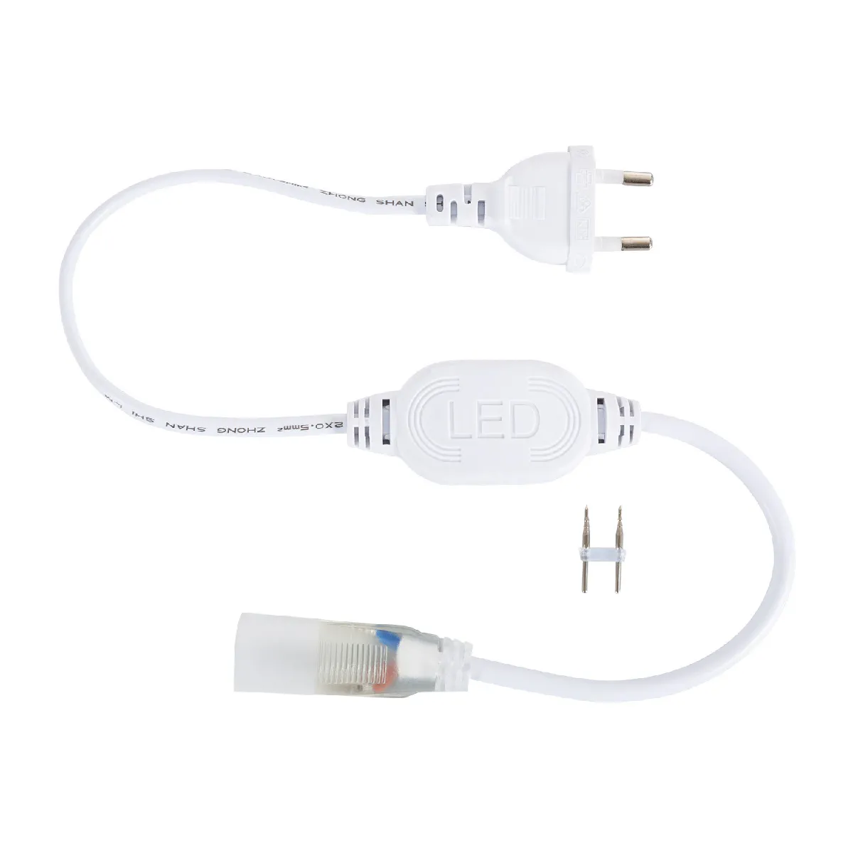 Ledkia Gaine Néon Flexible Dimmable Rouge 12m