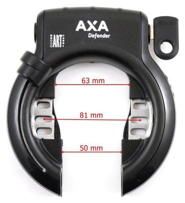 AXA Verrou Defender - Noir (Sur Carte)