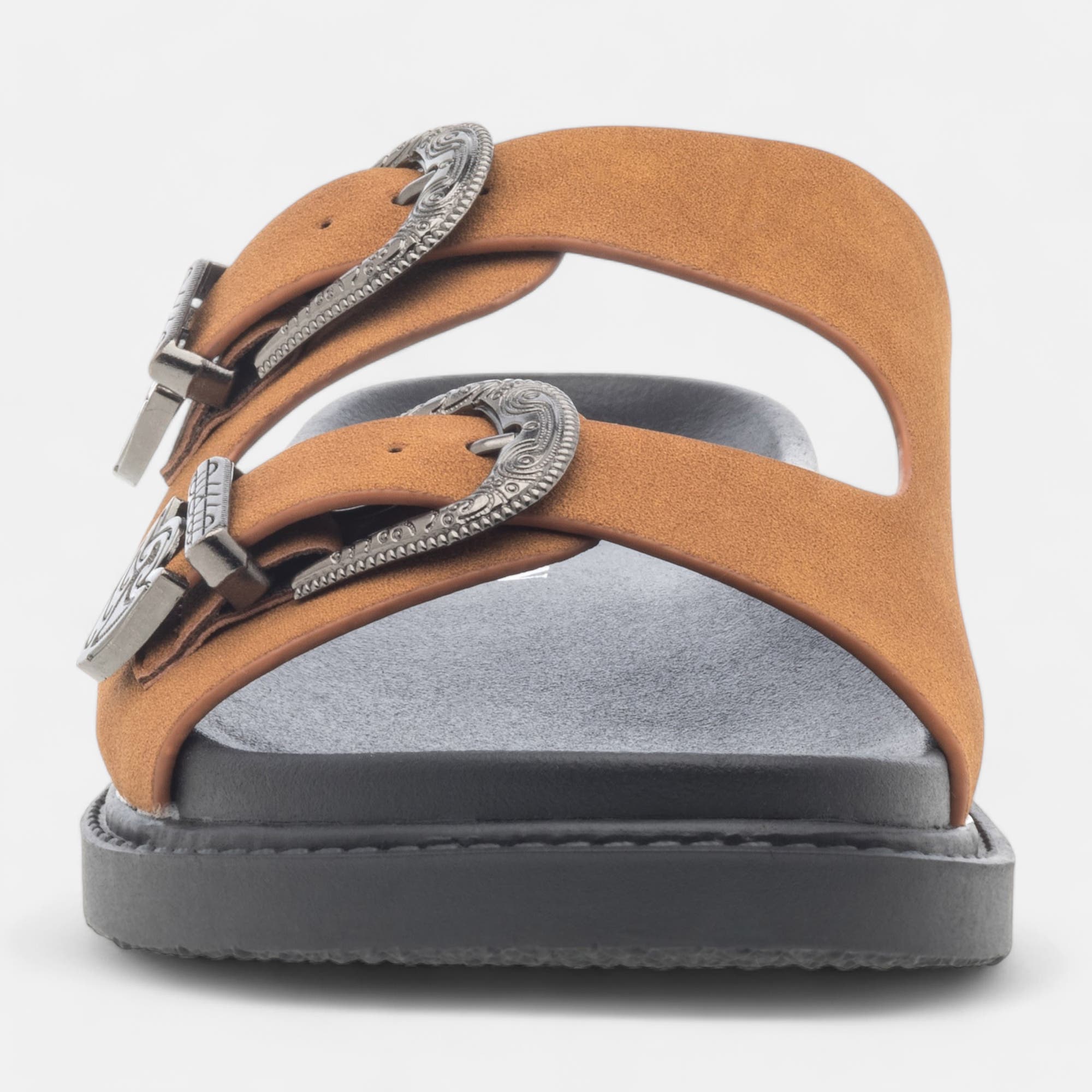 Mules Femme cognac