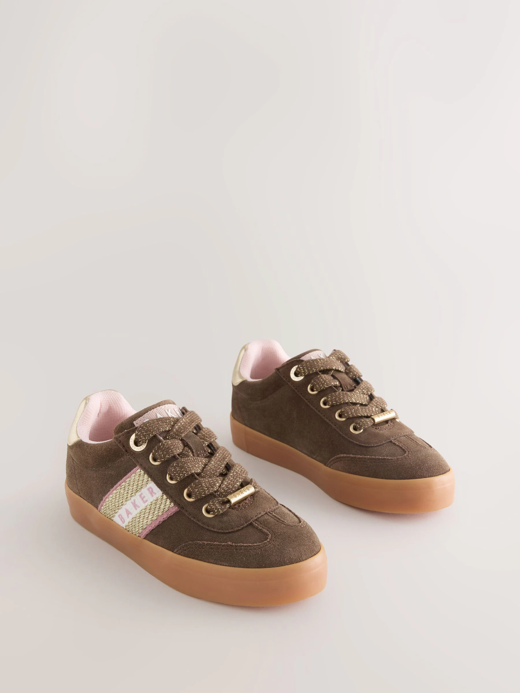 Bruin - Baker by Ted Baker Tape Trainers with Gum Sole