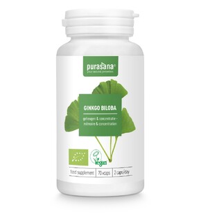 Purasana Ginkgo Biloba Capsules 70VCP
