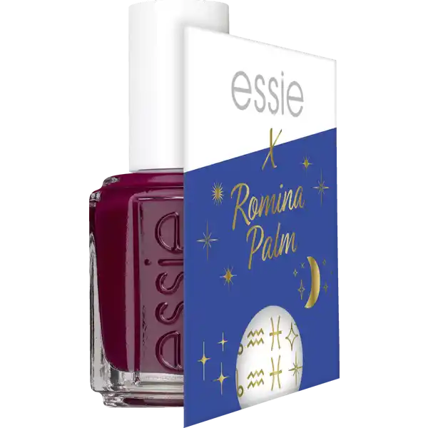 Nagellack Nr. 44 bahama mama mit astrologischem Nagelsticker-Set