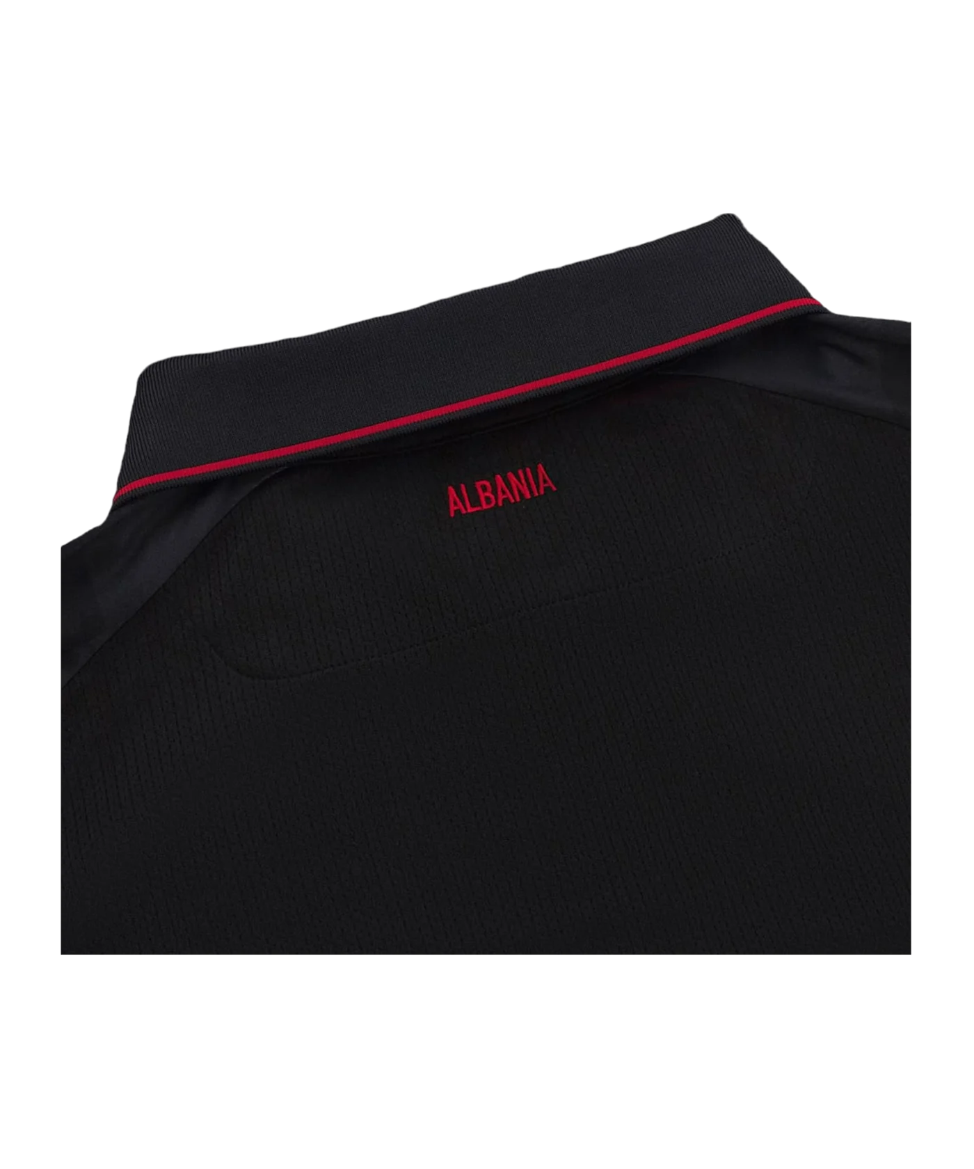 Macron Albanien Trikot 3rd EM 2024 Kids Schwarz