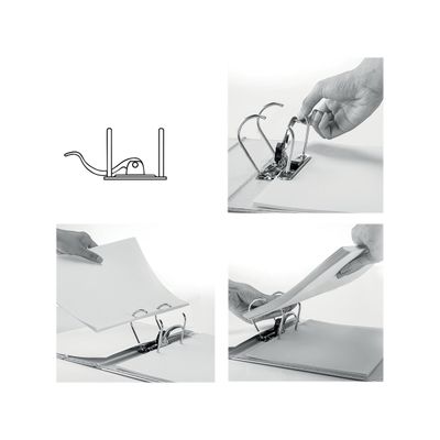Leitz 180° Active Cozy - Classeur à levier - Dos 50 mm - A4 - jaune