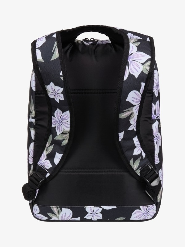 Here You Are Printed Sac à dos moyen Noir Femme