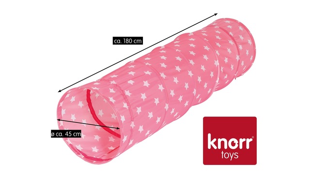 Knorrtoys® Spieltunnel »white stars«