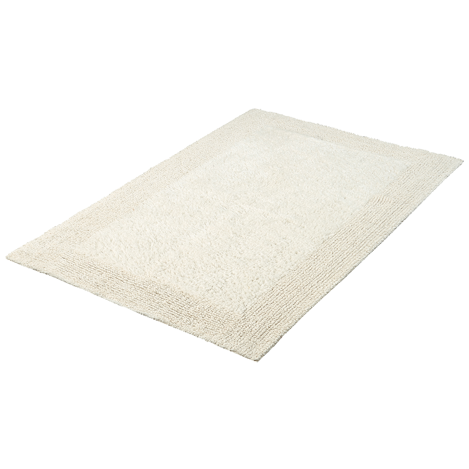Kleine Wolke Badteppich - natur - Baumwolle - 70x120 cm