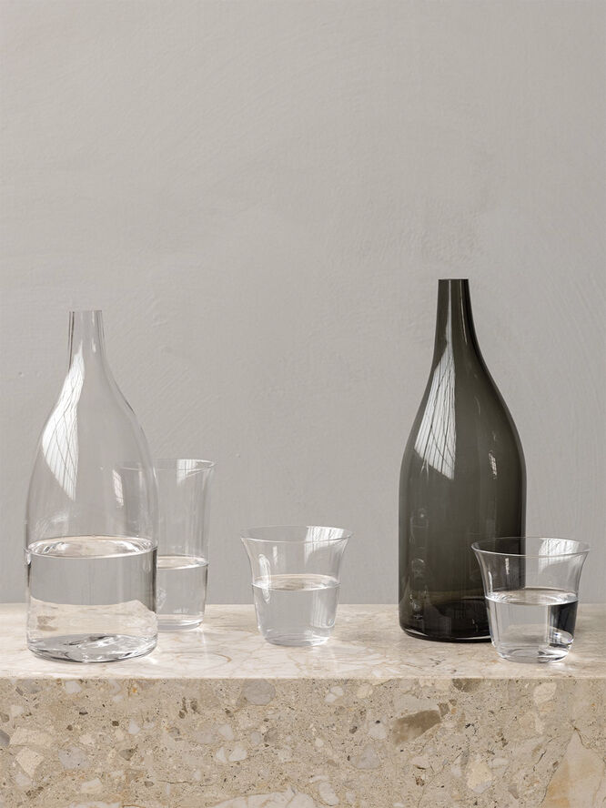 Audo Copenhagen Strandgade Carafe, H26, Clear Glass Brun